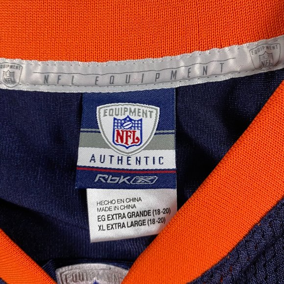 Jay Cutler Denver Broncos Reebok Football Jersey Boys Youth XL 18-20 - Picture 6 of 10